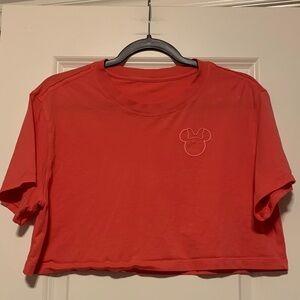 Lululemon x Disney All Yours Crop Tee, Sz 6
Good Condition, Lip Gloss Pink